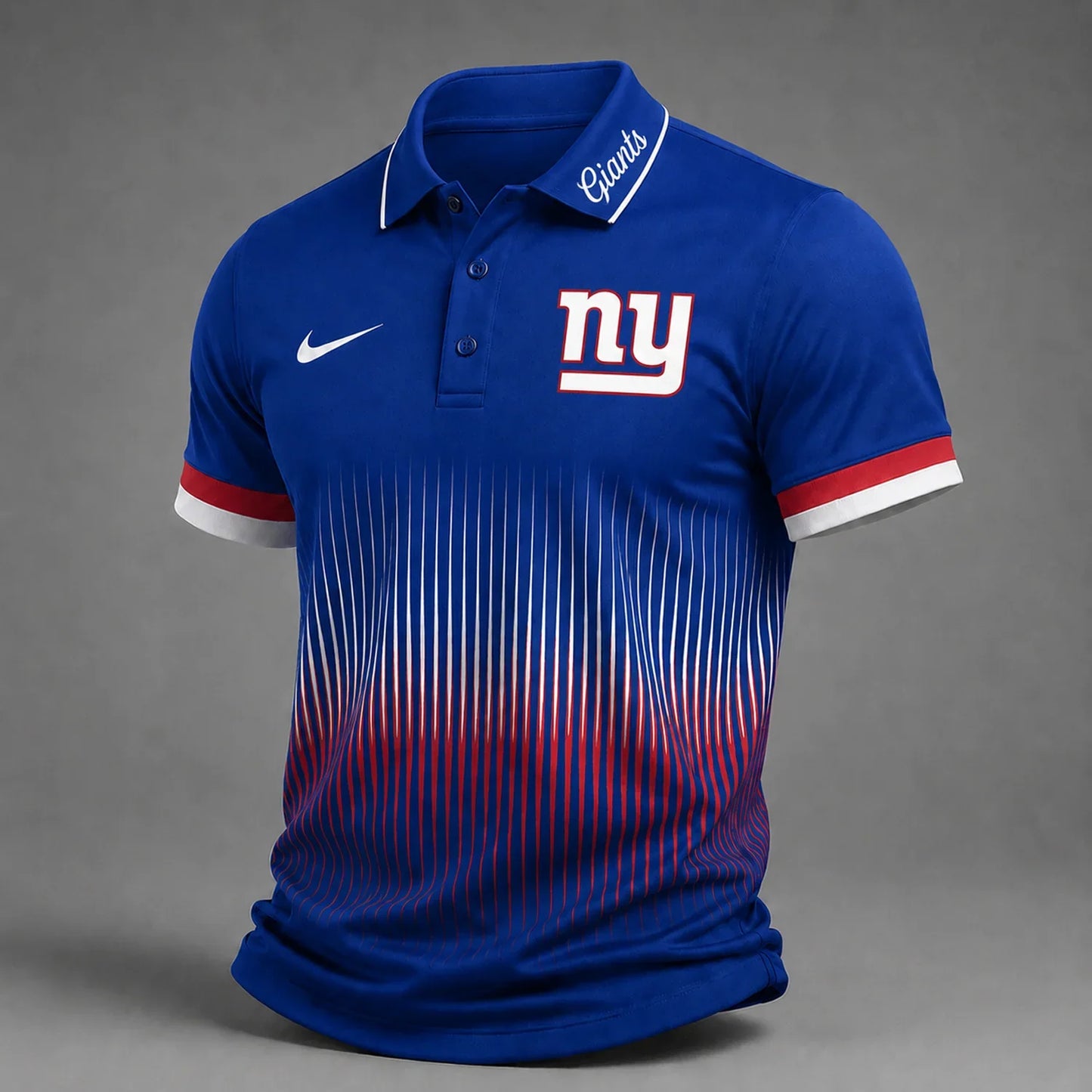[SPECIAL OFFER] NEW CUSTOMIZED NFL32 NYG NEW YORK GIANTS POLO SHIRT