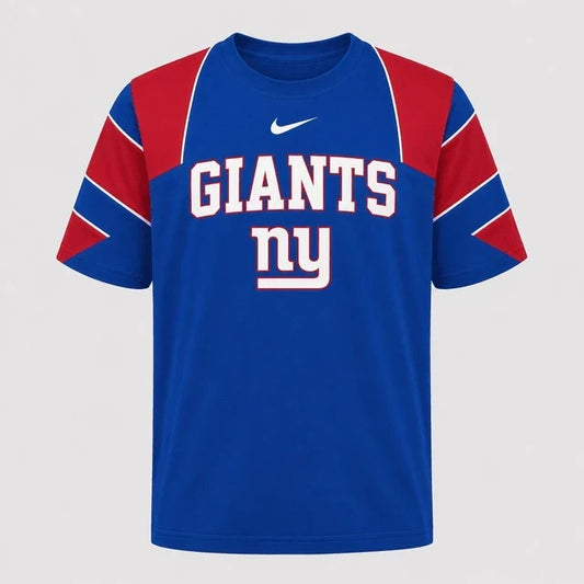 [SPECIAL OFFER] NEW CUSTOMIZED NFL32 NYG NEW YORK GIANTS RAGLAN TEE