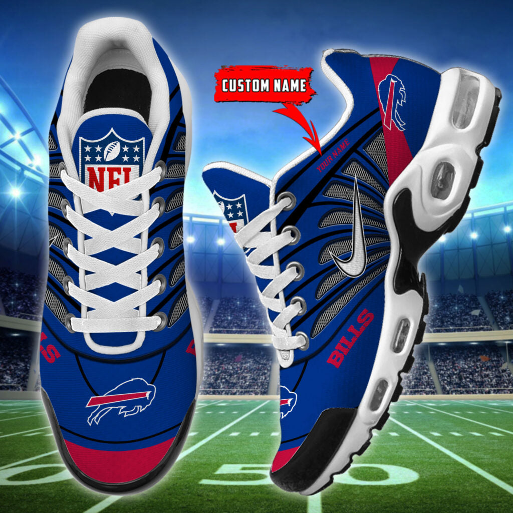 [SPECIAL OFFER] NEW CUSTOMIZED NFL03 BFB BUFFALO BILLS AIR MAX PLUS SNEAKERS