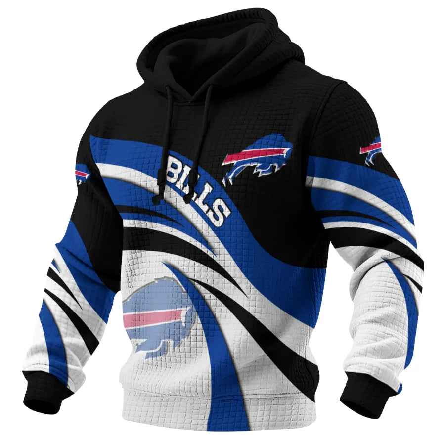 [SPECIAL OFFER] NEW CUSTOMIZED NFL03 BFB BUFFALO BILLS UNISEX HOODED SWEATSHIRT