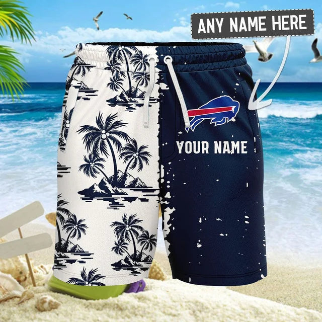 [SPECIAL OFFER] NEW CUSTOMIZED NFL03 BFB BUFFALO BILLS UNISEX HAWAIIAN SHIRT & SHORTS SET