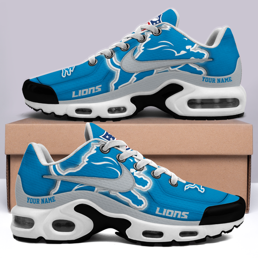 [SPECIAL OFFER] NEW CUSTOMIZED NFL04 DTL DETROIT LIONS AIR MAX PLUS SNEAKERS