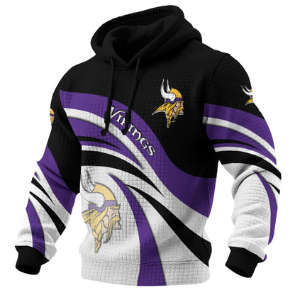 [SPECIAL OFFER] NEW CUSTOMIZED NFL05 MVK MINNESOTA VIKINGS UNISEX HOODED SWEATSHIRT