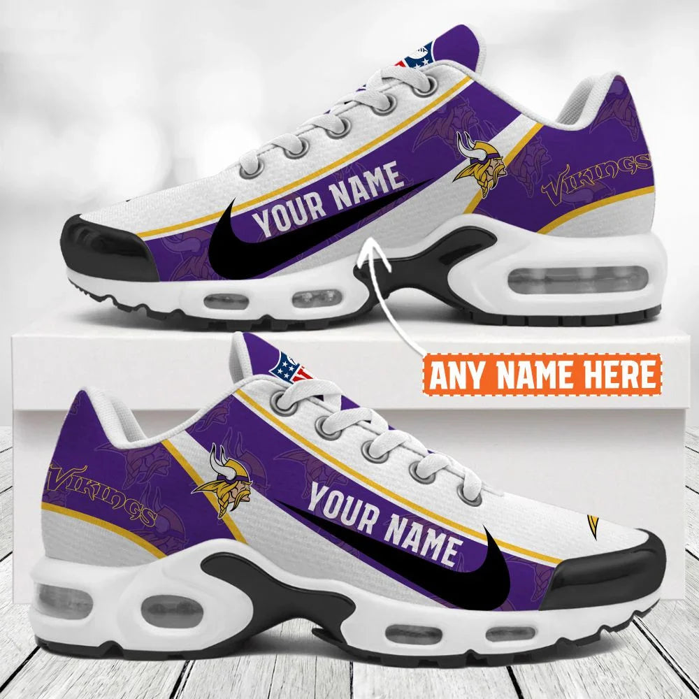 [SPECIAL OFFER] NEW CUSTOMIZED NFL05 MVK MINNESOTA VIKINGS AIR MAX PLUS SNEAKERS