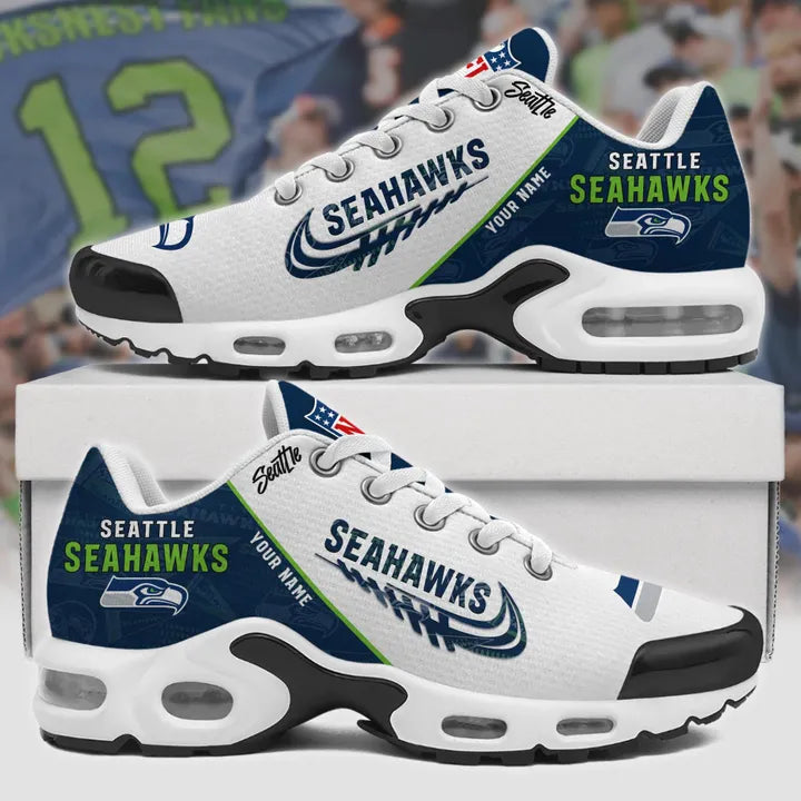 [SPECIAL OFFER] NEW CUSTOMIZED NFL06 SSH SEATTLE SEAHAWKS AIR MAX PLUS SNEAKERS