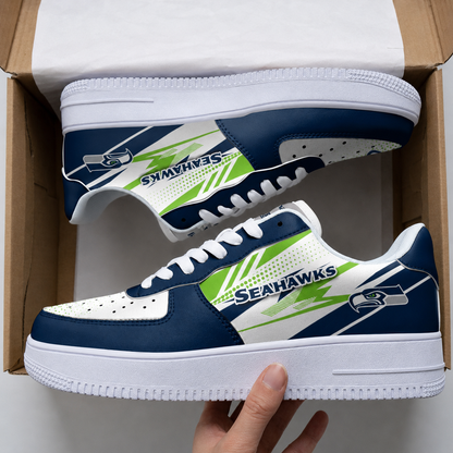 [SPECIAL OFFER] NEW CUSTOMIZED NFL06 SSH SEATTLE SEAHAWKS AF1 SNEAKERS