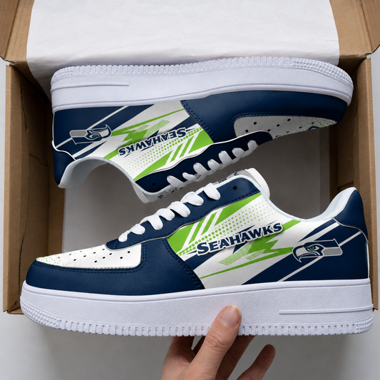 [SPECIAL OFFER] NEW CUSTOMIZED NFL06 SSH SEATTLE SEAHAWKS AF1 SNEAKERS