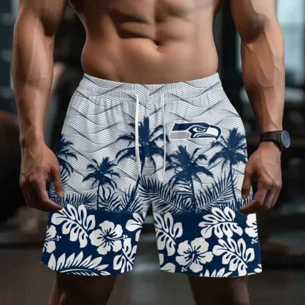 [SPECIAL OFFER] NEW CUSTOMIZED NFL06 SSH SEATTLE SEAHAWKS SHORT PANTS