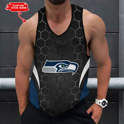 [SPECIAL OFFER] NEW CUSTOMIZED NFL06 SSH SEATTLE SEAHAWKS UNISEX TANK TOP