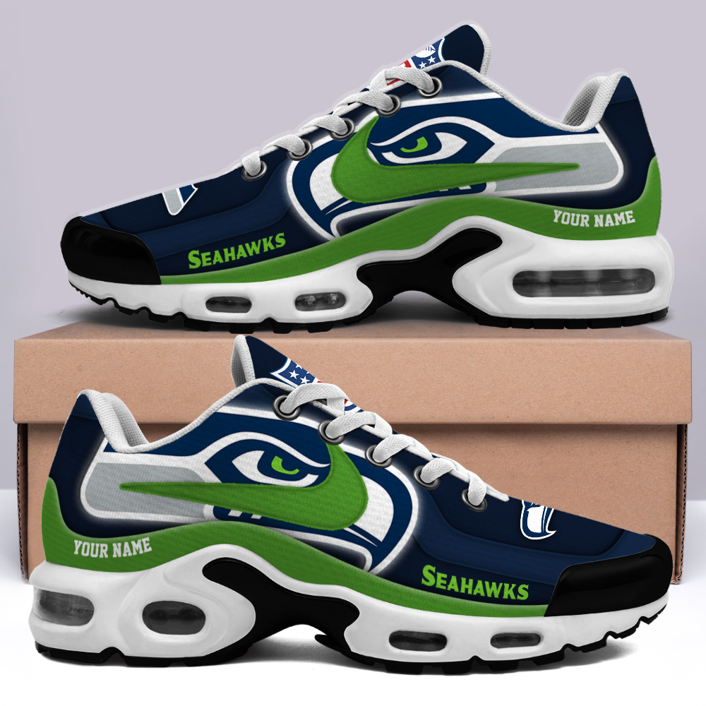 [SPECIAL OFFER] NEW CUSTOMIZED NFL06 SSH SEATTLE SEAHAWKS AIR MAX PLUS SNEAKERS