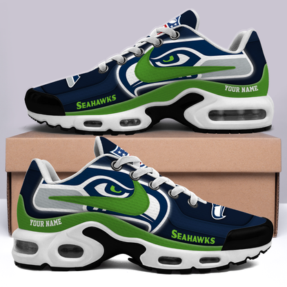 [SPECIAL OFFER] NEW CUSTOMIZED NFL06 SSH SEATTLE SEAHAWKS AIR MAX PLUS SNEAKERS
