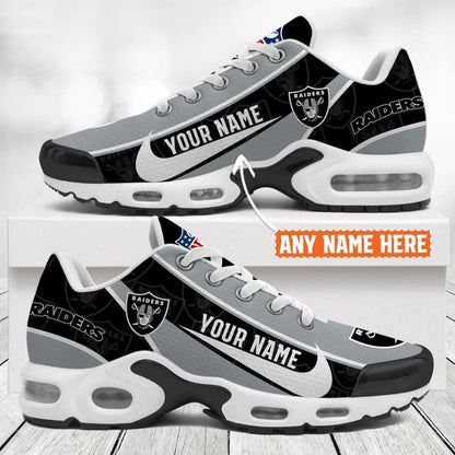 [SPECIAL OFFER] NEW CUSTOMIZED NFL07 LVR LAS VEGAS RAIDERS AIR MAX PLUS SNEAKERS