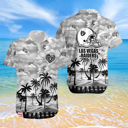 [SPECIAL OFFER] NEW CUSTOMIZED NFL07 LVR LAS VEGAS RAIDERS UNISEX HAWAIIAN SHIRT