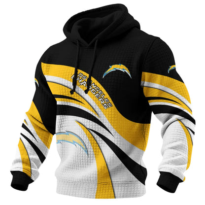[SPECIAL OFFER] NEW CUSTOMIZED NFL09 LAC LOS ANGELES CHARGERS UNISEX HOODED SWEATSHIRT