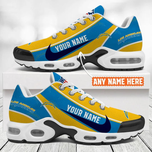 [SPECIAL OFFER] NEW CUSTOMIZED NFL09 LAC LOS ANGELES CHARGERS AIR MAX PLUS SNEAKERS