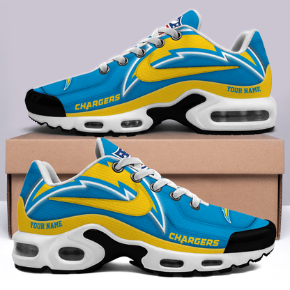 [SPECIAL OFFER] NEW CUSTOMIZED NFL09 LAC LOS ANGELES CHARGERS AIR MAX PLUS SNEAKERS
