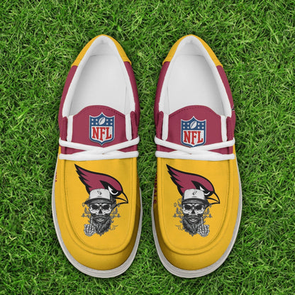 [SPECIAL OFFER] NEW CUSTOMIZED NFL20 ARC ARIZONA CARDINALS LOAFER SHOES