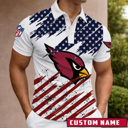[SPECIAL OFFER] NEW CUSTOMIZED NFL20 ARC ARIZONA CARDINALS POLO SHIRT