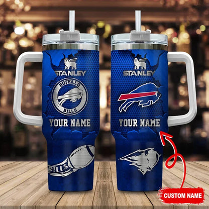 [SPECIAL OFFER] NEW CUSTOMIZED NFL03 BFB BUFFALO BILLS TUMBLER CUP