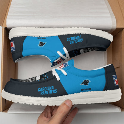 [SPECIAL OFFER] NEW CUSTOMIZED NFL23 CLP CAROLINA PANTHERS LOAFER SHOES