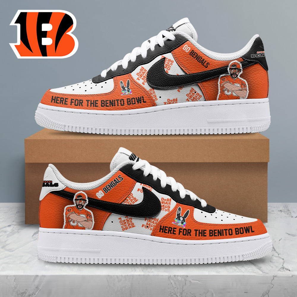 [SPECIAL OFFER] NEW CUSTOMIZED NFL16 CCB CINCINNATI BENGALS SUPER BOWL HALFTIME SHOW AF1 SHOES