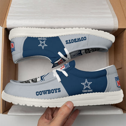 [SPECIAL OFFER] NEW CUSTOMIZED NFL21 DCB DALLAS COWBOYS LOAFER SHOES