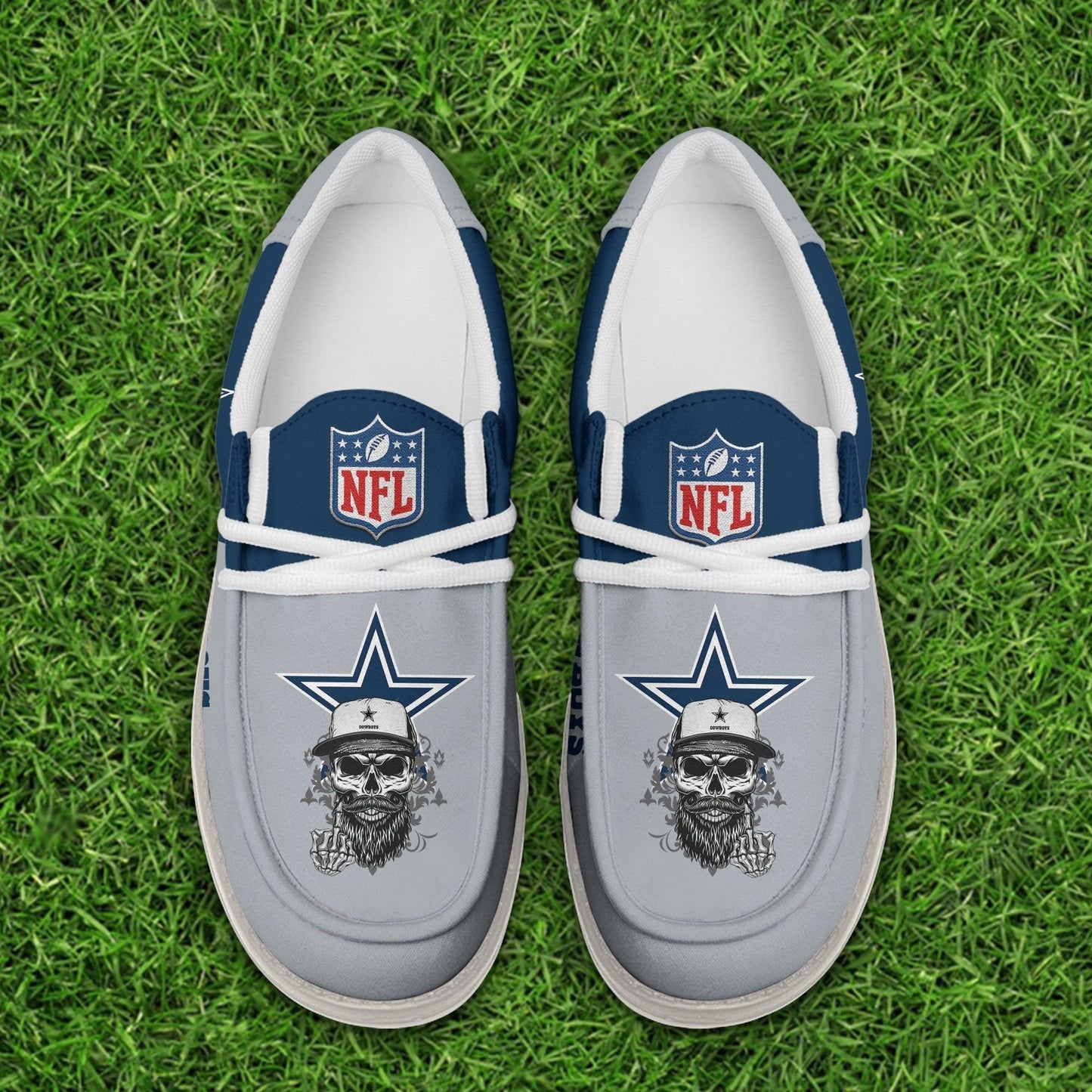 [SPECIAL OFFER] NEW CUSTOMIZED NFL21 DCB DALLAS COWBOYS LOAFER SHOES