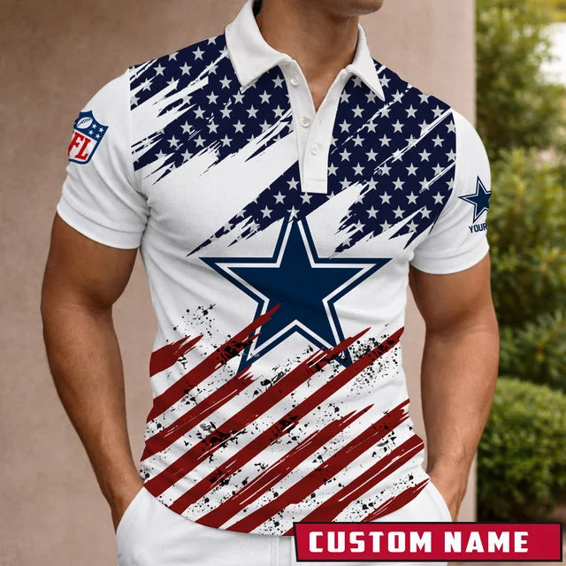 [SPECIAL OFFER] NEW CUSTOMIZED NFL21 DCB DALLAS COWBOYS POLO SHIRT