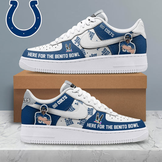 [SPECIAL OFFER] NEW CUSTOMIZED NFL17 IDC INDIANAPOLIS COLTS SUPER BOWL HALFTIME SHOW AF1 SHOES