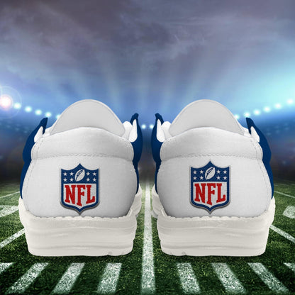 [SPECIAL OFFER] NEW CUSTOMIZED NFL17 IDC INDIANAPOLIS COLTS LOAFER SHOES
