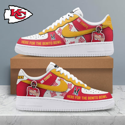 [SPECIAL OFFER] NEW CUSTOMIZED NFL01 KCC KANSAS CITY CHIEFS SUPER BOWL HALFTIME SHOW AF1 SHOES