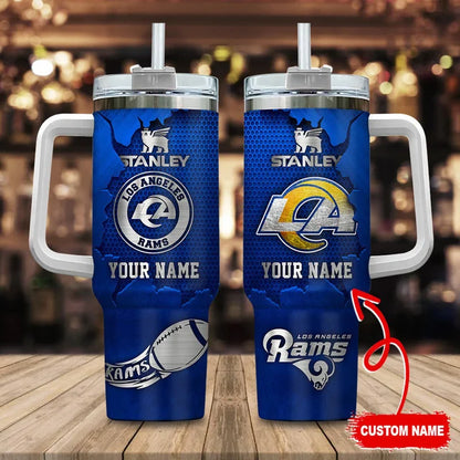 [SPECIAL OFFER] NEW CUSTOMIZED NFL22 LAR LOS ANGELES RAMS TUMBLER CUP