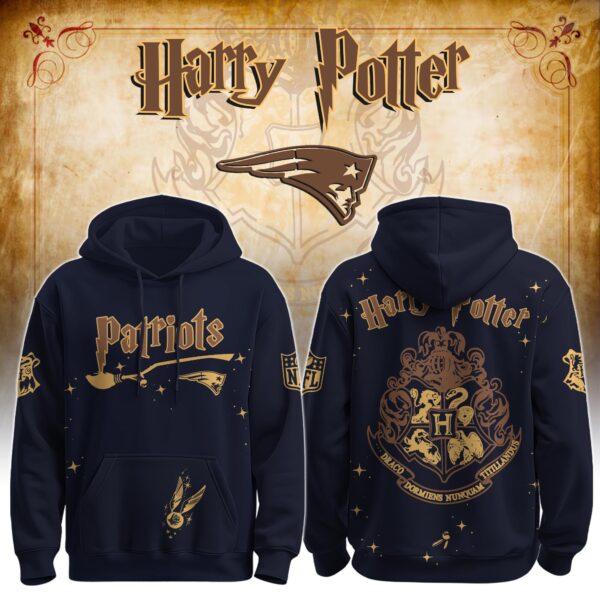 [SPECIAL OFFER] NEW CUSTOMIZED NFL27 NEP NEW ENGLAND PATRIOTS x HARRY POTTER T-SHIRT, HOODIE, ZIP HOODIE