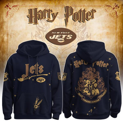 [SPECIAL OFFER] NEW CUSTOMIZED NFL25 NYJ NEW YORK JETS x HARRY POTTER T-SHIRT, HOODIE, ZIP HOODIE