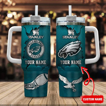 [SPECIAL OFFER] NEW CUSTOMIZED NFL02 PPE PHILADELPHIA EAGLES TUMBLER CUP
