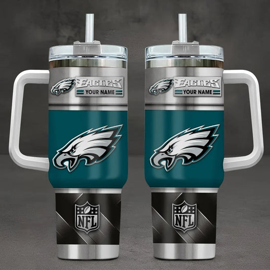 [SPECIAL OFFER] NEW CUSTOMIZED NFL02 PPE PHILADELPHIA EAGLES TUMBLER CUP