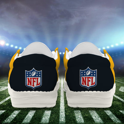 [SPECIAL OFFER] NEW CUSTOMIZED NFL14 PSB PITTSBURGH STEELERS LOAFER SHOES