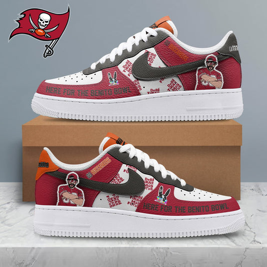 [SPECIAL OFFER] NEW CUSTOMIZED NFL10 TBB TAMPA BAY BUCCANEERS SUPER BOWL HALFTIME SHOW AF1 SHOES