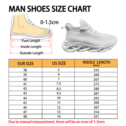 [SPECIAL OFFER] NEW CUSTOMIZED NFL30 JSJ JACKSONVILLE JAGUARS MAX SOUL SHOES
