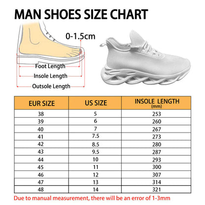 [SPECIAL OFFER] NEW CUSTOMIZED NFL01 KCC KANSAS CITY CHIEFS UNISEX CLUNKY SNEAKERS