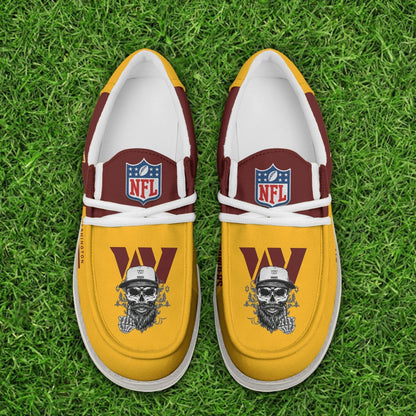 [SPECIAL OFFER] NEW CUSTOMIZED NFL12 WTC WASHINGTON COMMANDERS LOAFER SHOES